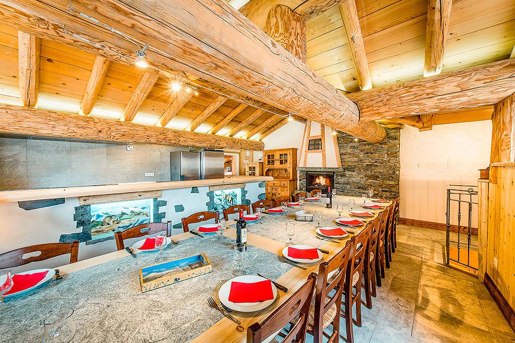 Chalet "Suzette" in Villaroger, Albertville und Umgebung