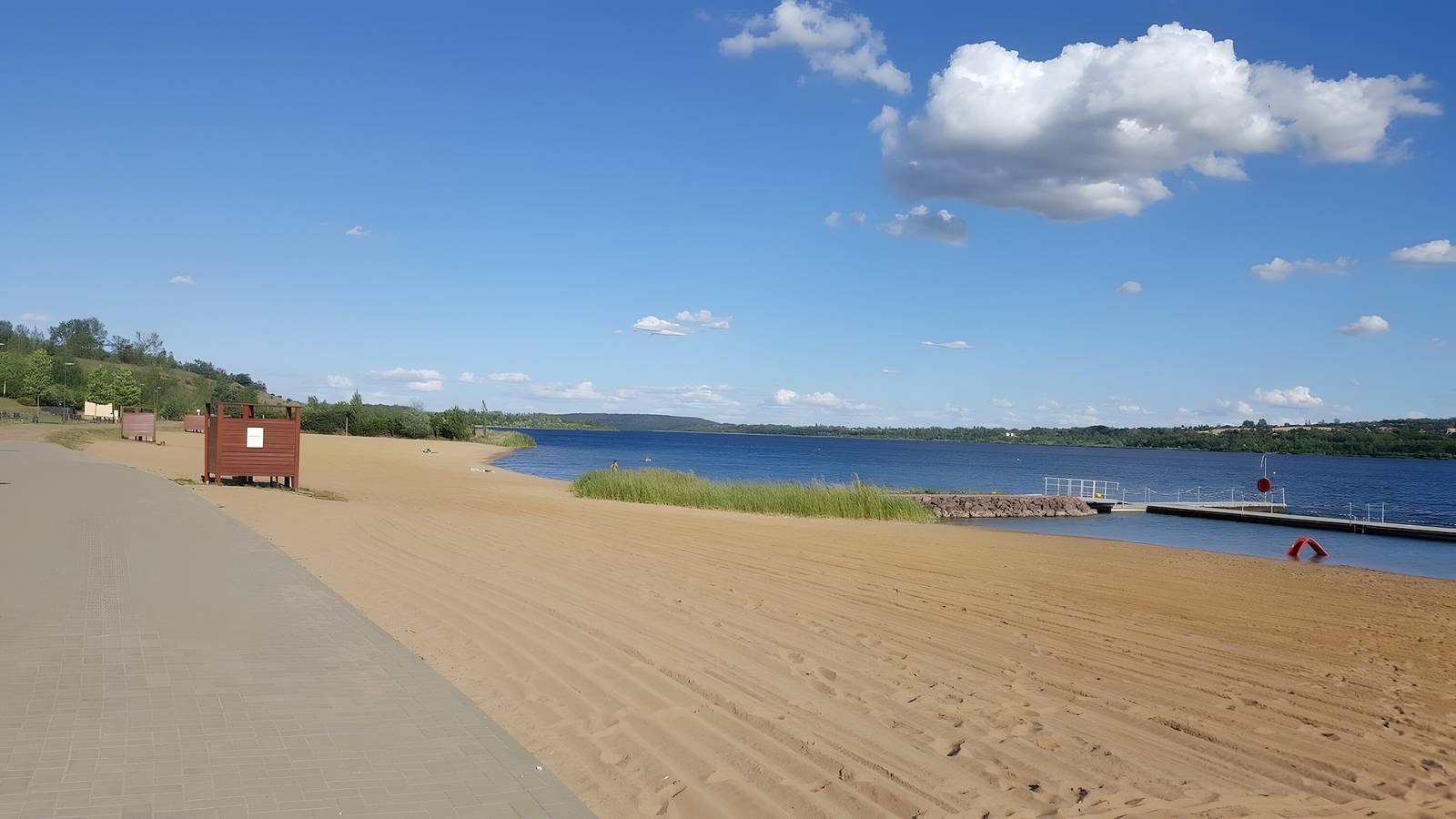 Ferienhaus 'Am Geiseltalsee' mit Seeblick und Wlan in Braunsbedra, Saale-Unstrut