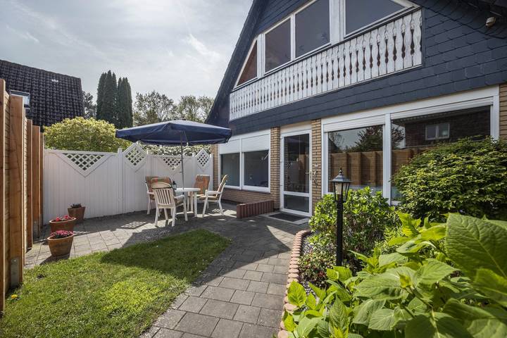 Ferienhaus für 3 Personen, mit Garten