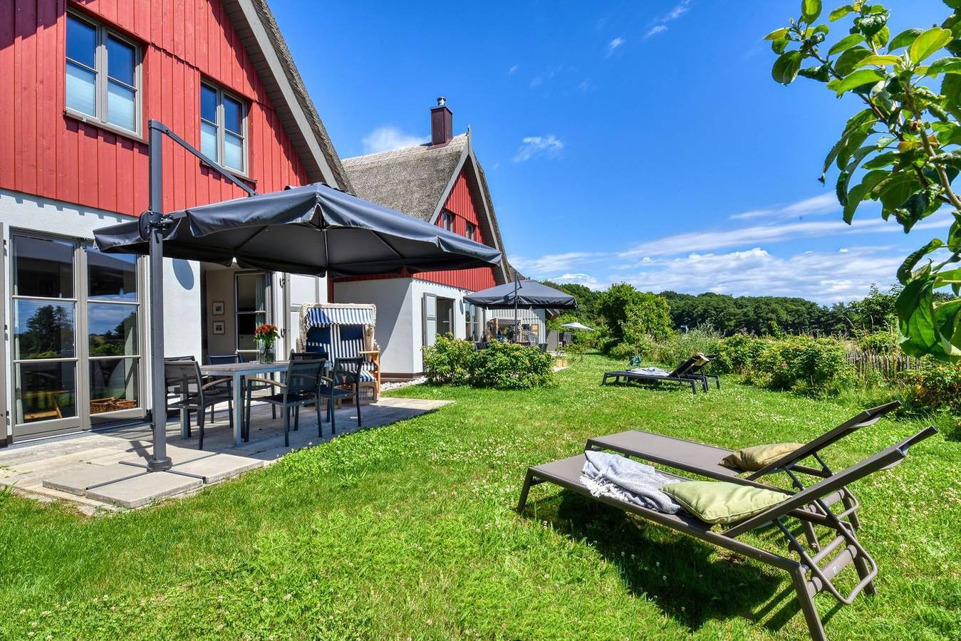 Neu gebaut, modern, exklusiv – das beschreibt das Feriendorf Klein Stresow in Klein Stresow, Putbus