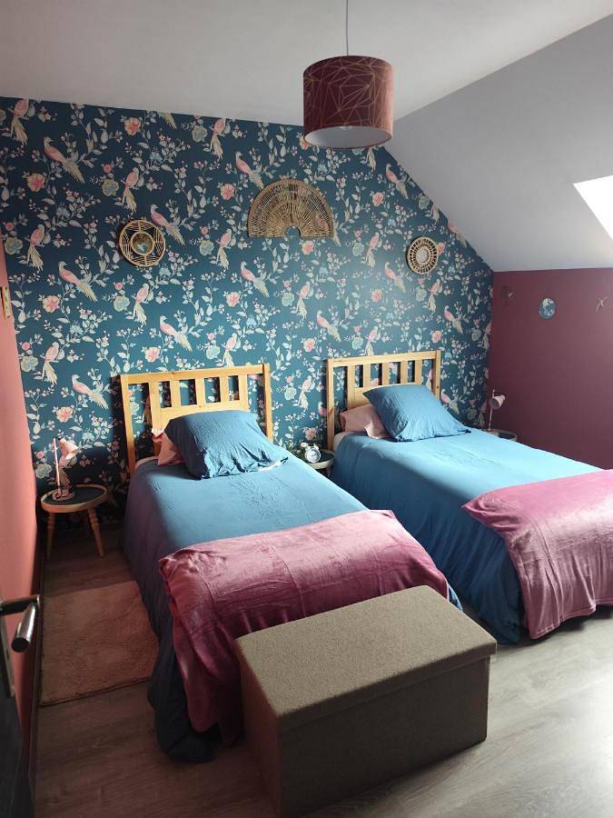 Maison de campagne pour 2 personnes, avec vue ainsi que terrasse et jardin dans Tourville-la-Campagne