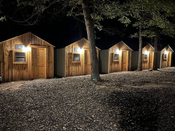 Camping for 4 people, with balcony in Arkansas