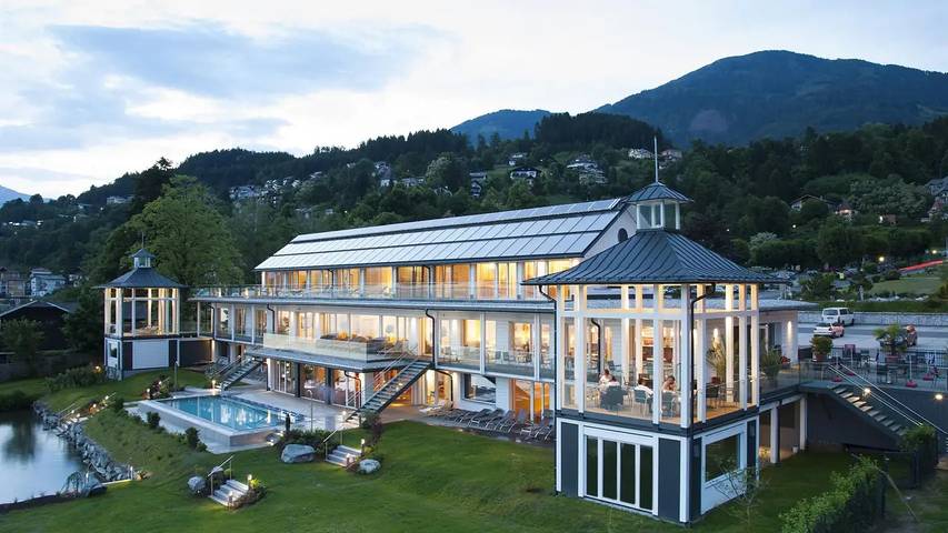 Ferienwohnung für 3 Personen, mit Pool und Sauna sowie Garten am Millstätter See - 2