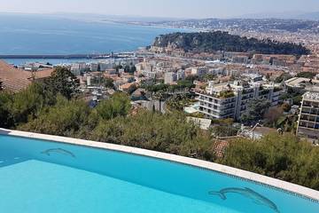 Villa für 10 Personen, mit Terrasse, mit Haustier in Nizza