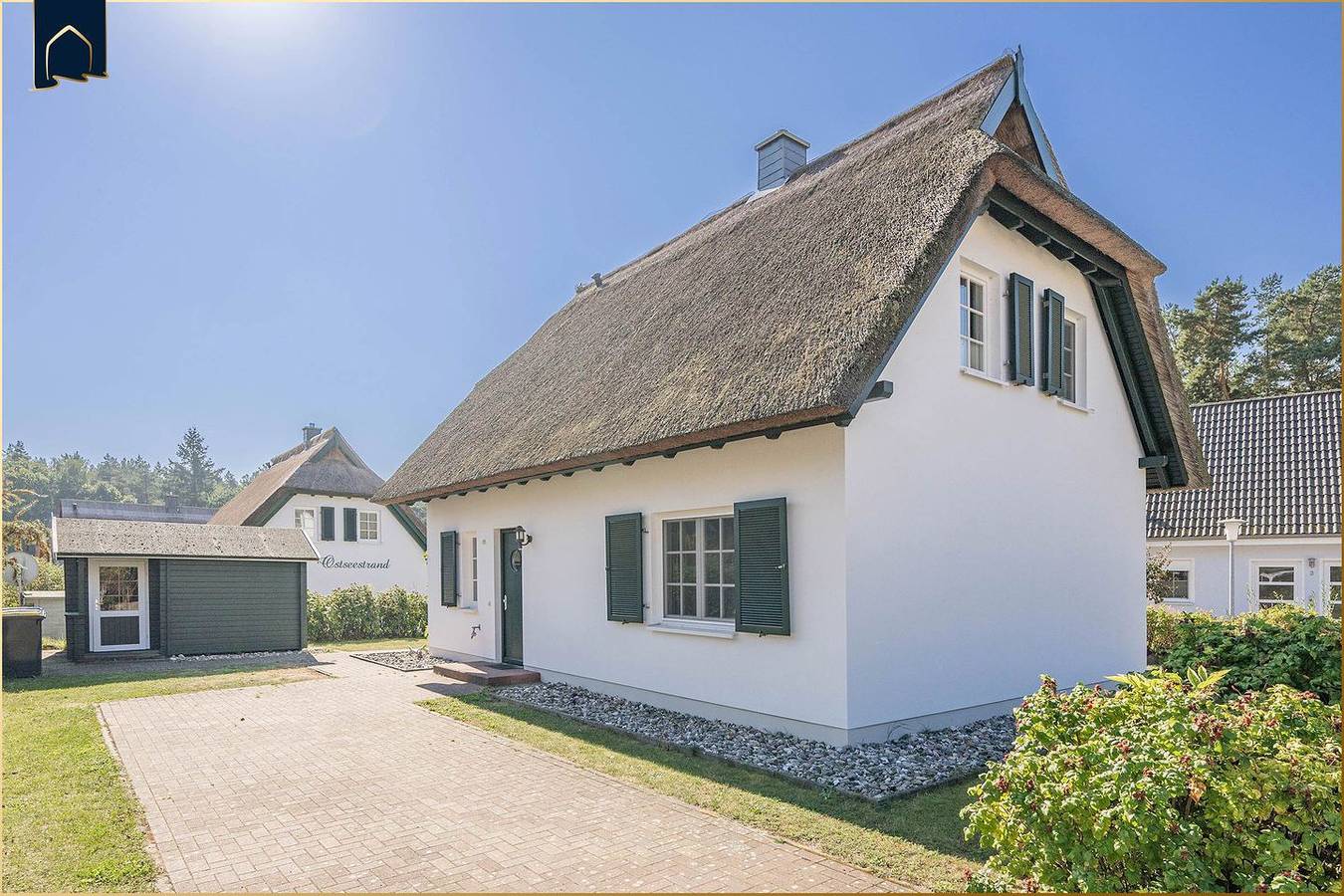 Modernes Ferienhaus mit Sauna, Garten & Strandnähe auf Usedom in Koserow, Bernsteinbäder