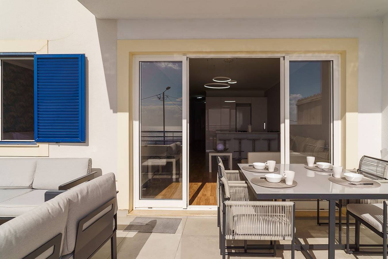 Ganze Wohnung, Ferienwohnung für 4 Personen mit Terrasse in Reis Magos, Caniço