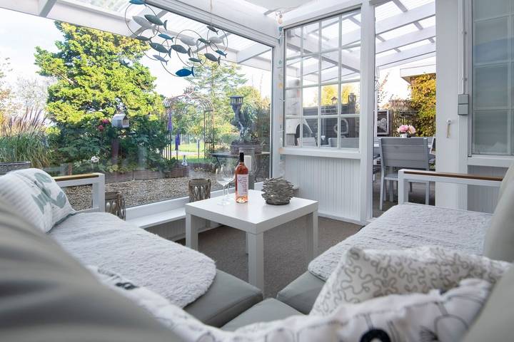 Ferienhaus für 4 Personen, mit Terrasse und Garten in Grube