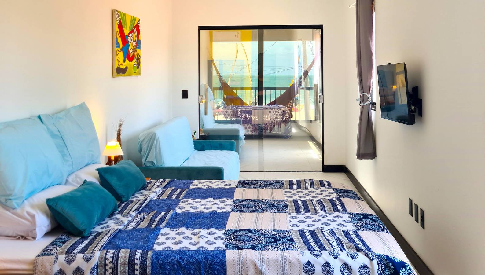 Room for 4 people with view in Aquiraz, Litoral Cearense