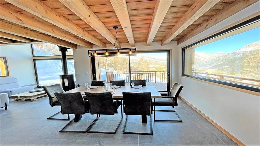 Gîte pour 12 personnes, avec vue et jardin à Puy-Saint-Vincent - 3