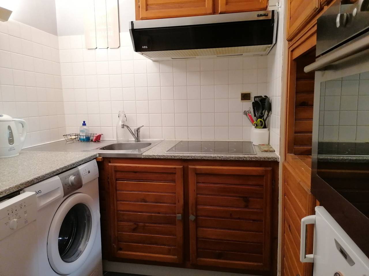 Ganze Wohnung, Renovierte 2-Zimmer, geräumig, Südbalkon, Pra Loup in Pra-Loup, Uvernet-Fours