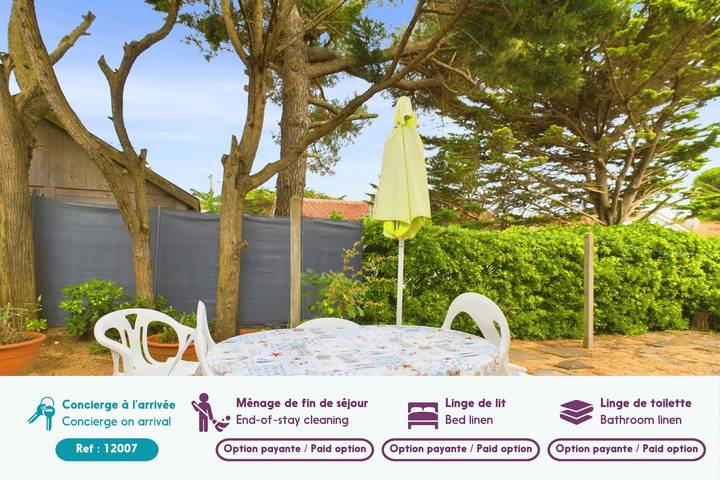 Location de vacances pour 5 personnes, avec jardin et terrasse dans Plage de La Parée - 2