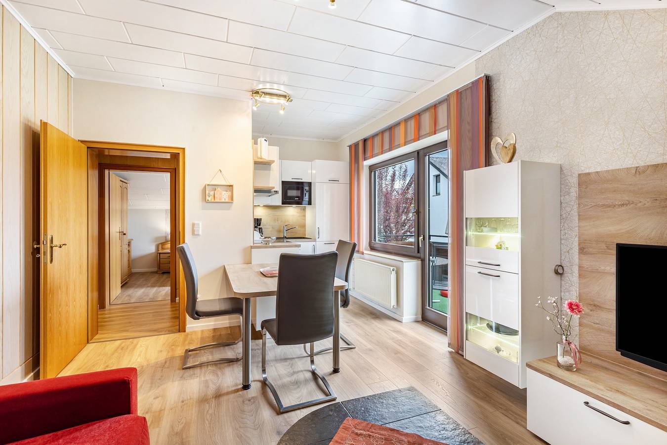 Ganze Wohnung, Haus Schönblick - "Appartment 6" mit Bergblick, Balkon und Wi-Fi in Willingen, die Mittelgebirge