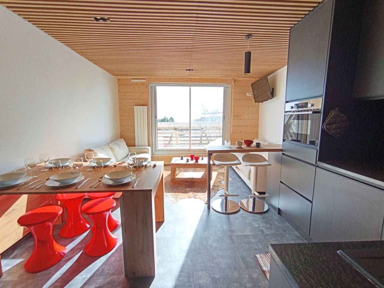 Estudio entero, Estudio Cabina 6 Pers, Balcón, Piau-Engaly in Piau-Engaly, Aragnouet