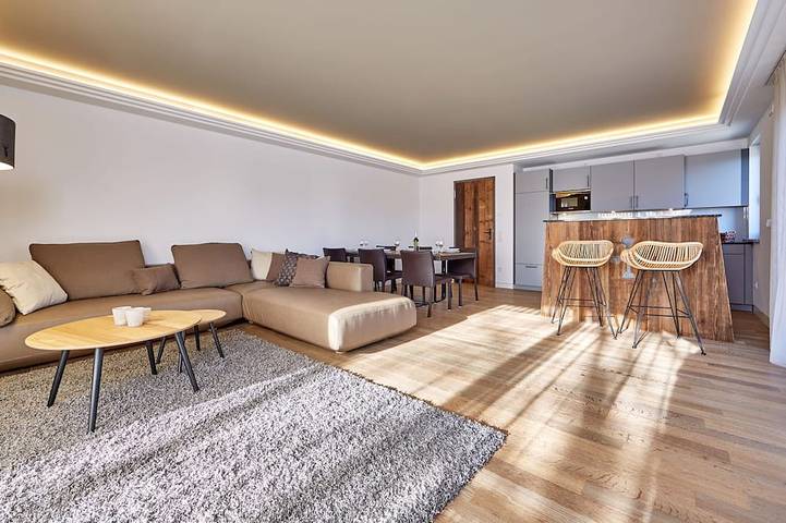 Ferienwohnung für 3 Personen, mit Balkon und Whirlpool sowie Sauna in Murnau am Staffelsee