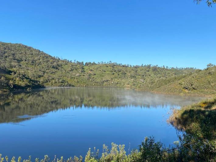 Glamping para 2 pessoas, com Jardim e Vista e ainda Vista para o lago no Alentejo