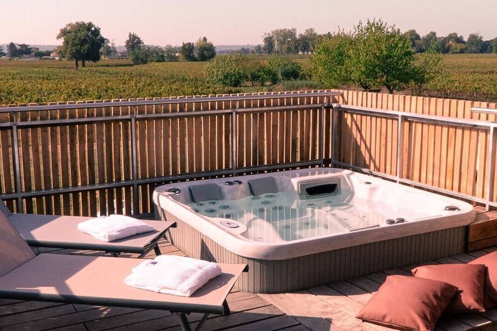 Entire apartment, Gîte de Charme, vue sur Vignoble in Saint-Sulpice-de-Faleyrens, Libourne region