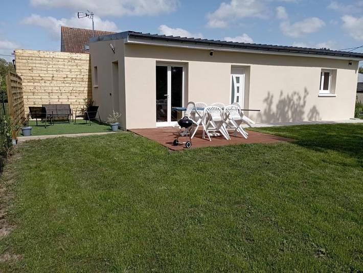 Location de vacances pour 4 personnes, avec Balcon et Terrasse à Verton