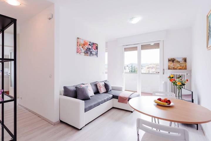 Gîte pour 2 personnes, avec Balcon/Terrasse à Udine