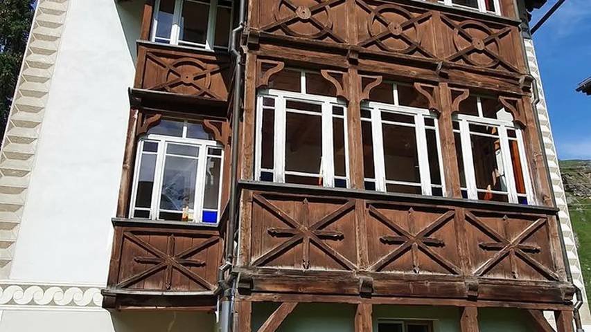 Gîte pour 4 personnes, avec jardin à Bivio