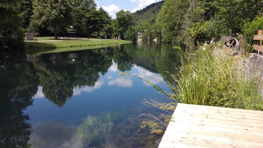 Ganze Wohnung, Ferienhaus am blauen Wasser in Essing, Altmühltal