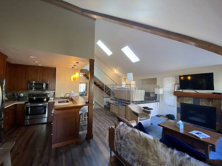Vacation rental for 6 people, with terrace and pool as well as hot tub in Park City UT