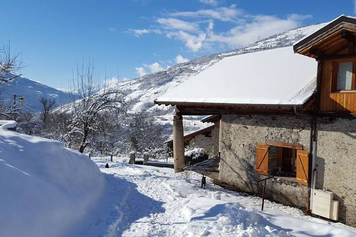 Location de vacances pour 8 personnes, avec jardin à Bourg-Saint-Maurice