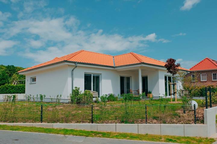Ferienhaus für 4 Personen, mit Garten und Terrasse