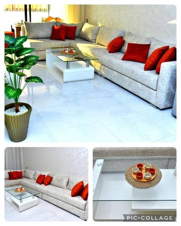 Gîte pour 4 personnes, avec terrasse dans Mehdia