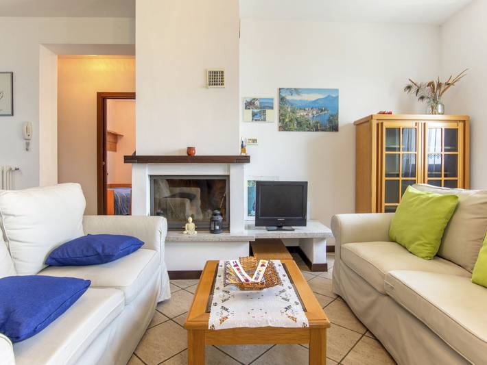 Ferienwohnung für 4 Personen, mit Terrasse und Seeblick sowie Garten in Comune di San Siro - 3