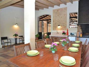 Casa de vacaciones in Llubí, Interior de Mallorca für 16 