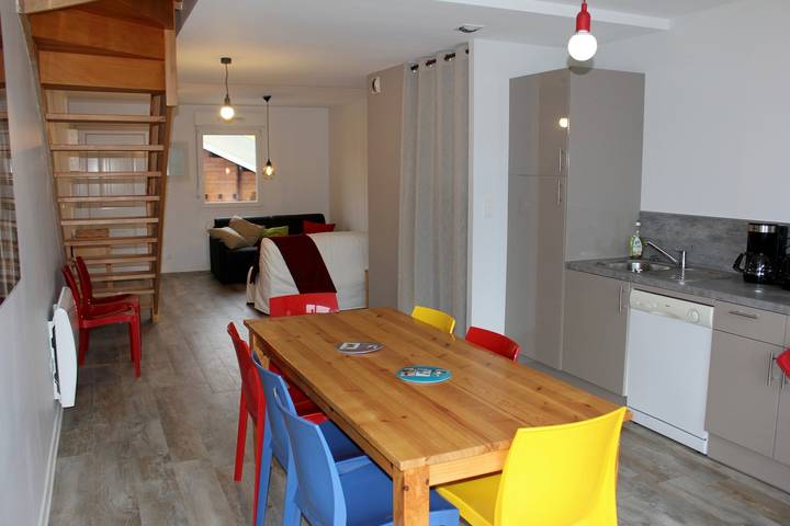 Ganze Wohnung, Einladende Wohnung in Xonrupt-Longemer 70 m² mit privatem Garten in Xonrupt-Longemer, Regionaler Naturpark Belchen der Vogesen