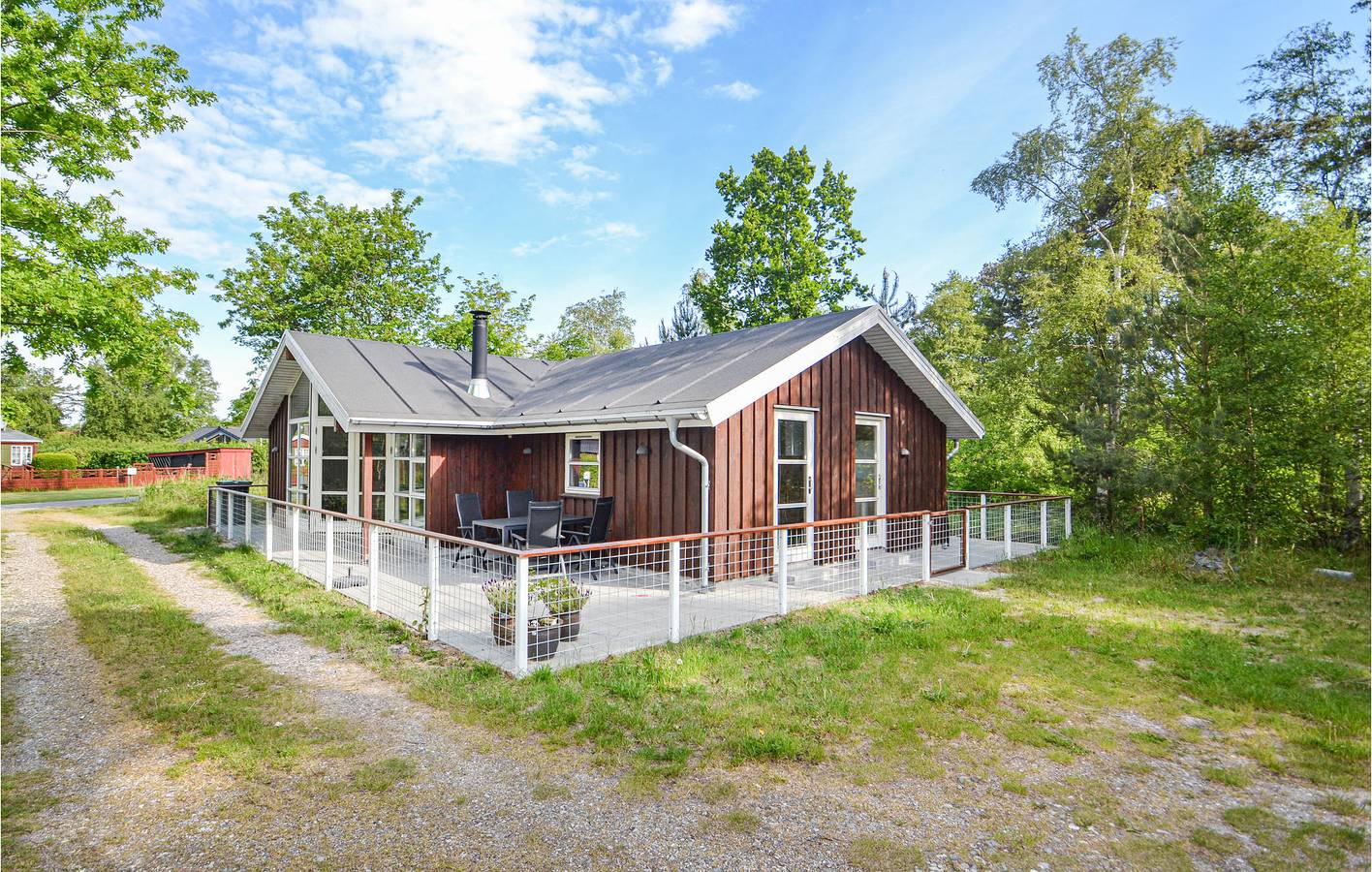 Ferienhaus für 6 Personen mit Terrasse in Grenå Strand, Grenaa