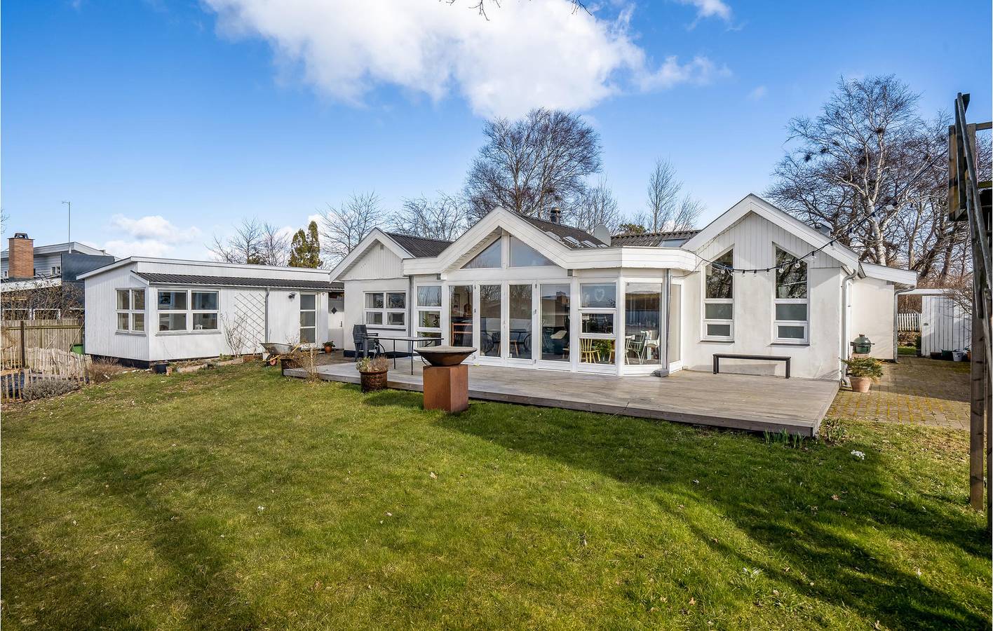 Ferienhaus für 8 Personen mit Terrasse in Kirke Hyllinge, Lejre und Umgebung