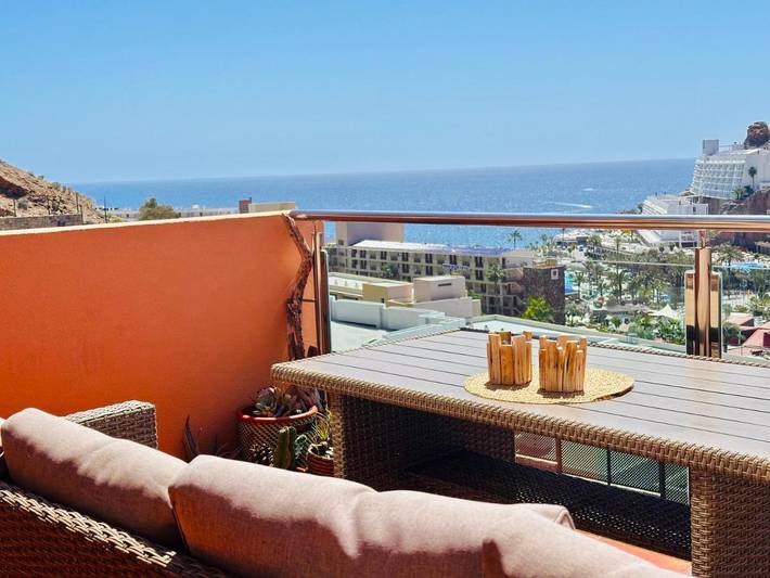 Apartamento de vacaciones para 3 personas, con balcón además de piscina y vistas - 1