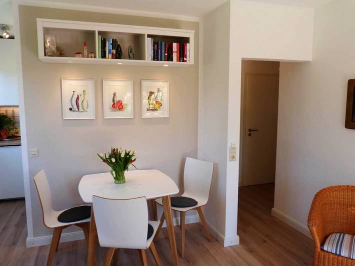 Ganze Wohnung, Haus Pesel Ferienwohnung Reethuk mit Terrasse, Wlan und Meerblick in Nordfriesische Inseln (Schleswig-Holstein) (Schleswig-Holstein), Norddorf