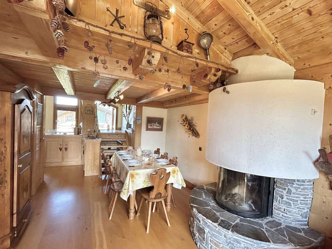 Appartement entier, Appartement Duplex 2 pièces, 4 couchages, proche pistes de ski, garage, Demi-Quartier in Demi-Quartier, Pays du Mont-Blanc