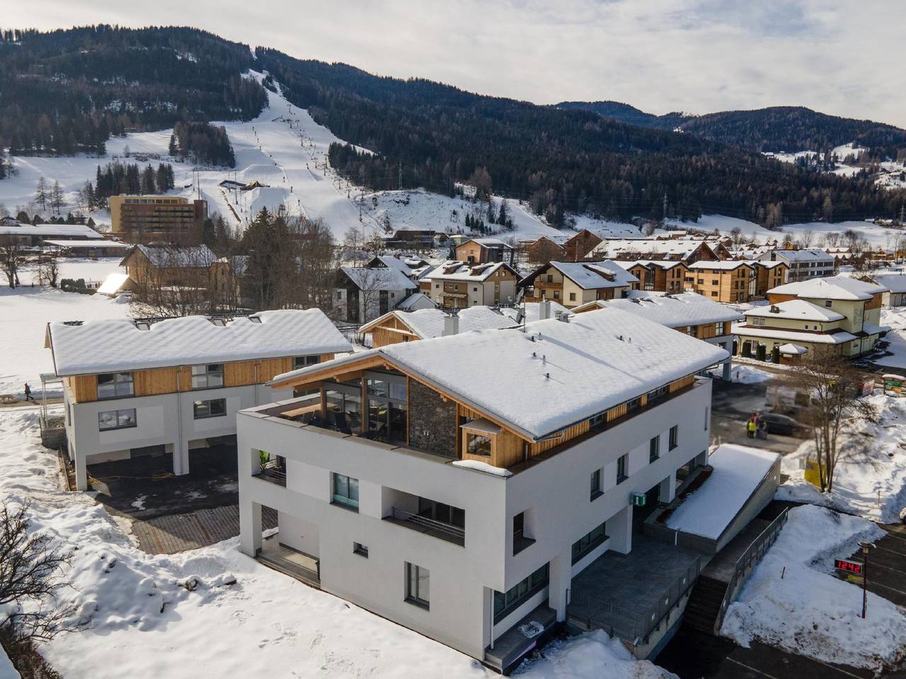 Ganze Wohnung, Apartment mit Balkon, Skilift zu Fuss erreichbar in St. Georgen ob Murau, Sankt Georgen am Kreischberg