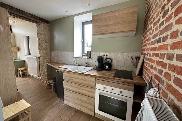 Gîte pour 4 personnes, avec Terrasse et Jardin