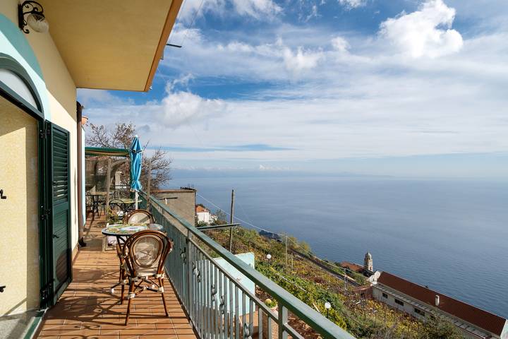Bed and breakfast för 3 Personer, med balkong på Amalfikusten