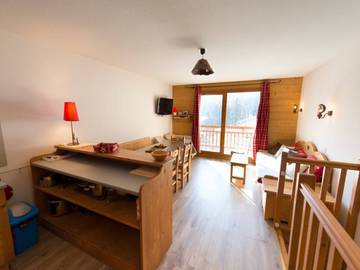 Chalet pour 6 personnes, avec balcon à Vars