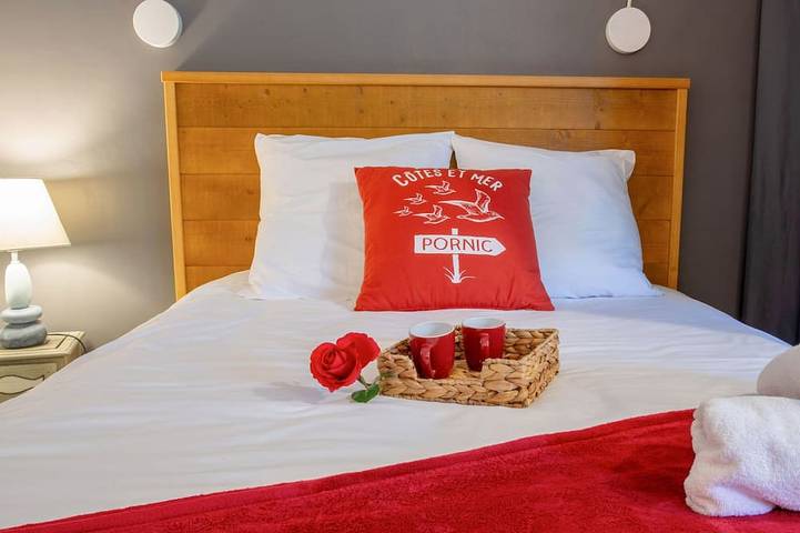 Gîte pour 2 personnes, avec balcon dans Gare De Pornic - 4