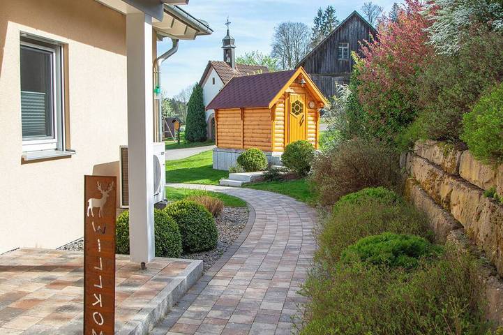 Ferienhaus für 4 Personen, mit Garten und Sauna