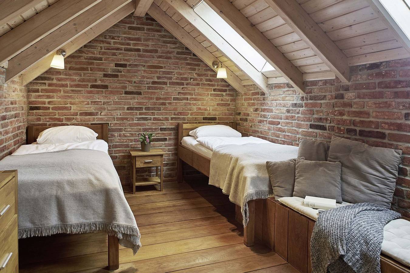 Lindenhaus mit 62 m² auf 2 Ebenen für 4+1 Pers., 1 Schlafzimmer, 1 Schlafgalerie in Görzig, Rietz-Neuendorf