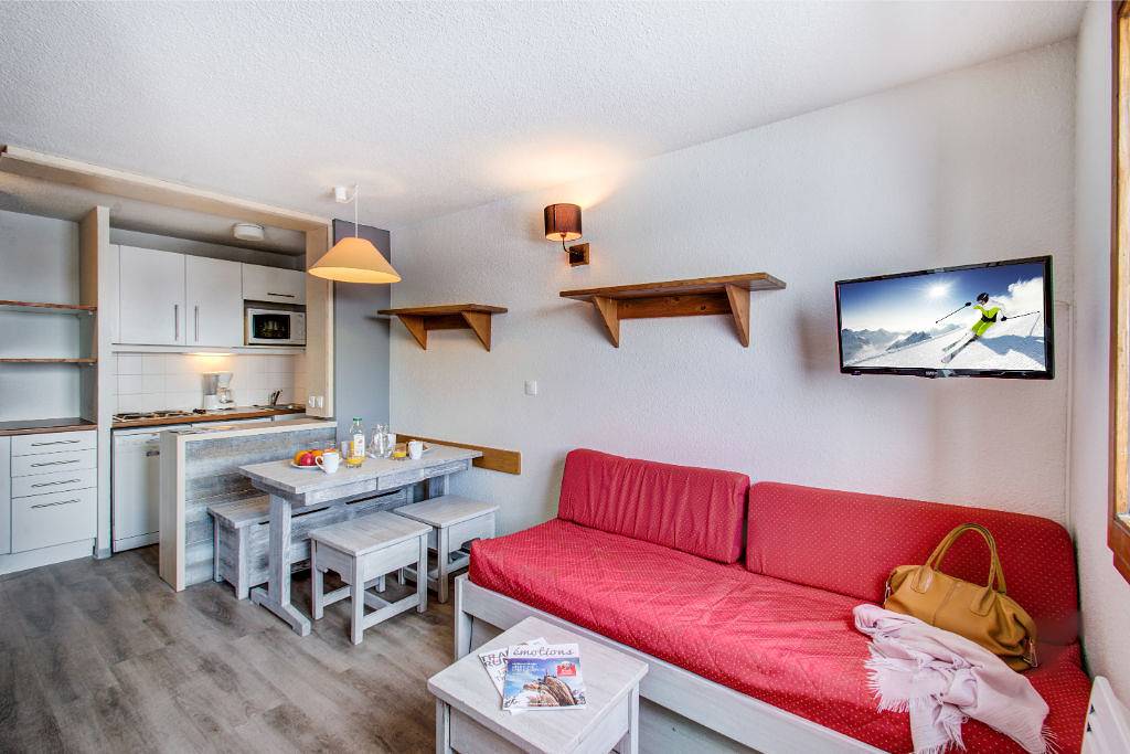 Studio entier, Studio pour 4 personnes avec balcon in Tignes, Parc National de la Vanoise