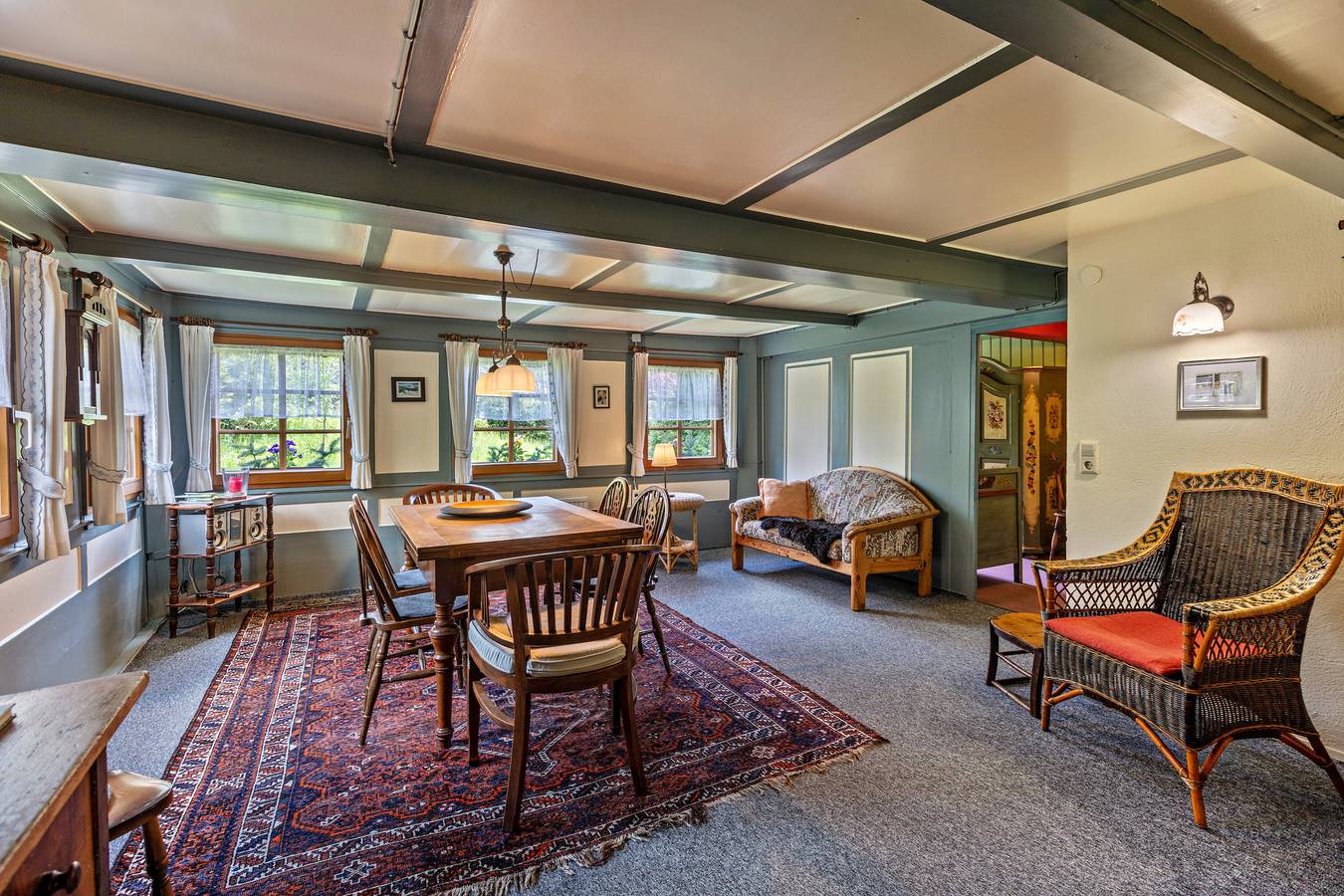 Ganze Wohnung, Apartment „Bachrainhof 1“ mit Bergblick, privatem Garten und Wlan in St. Blasien, Südschwarzwald