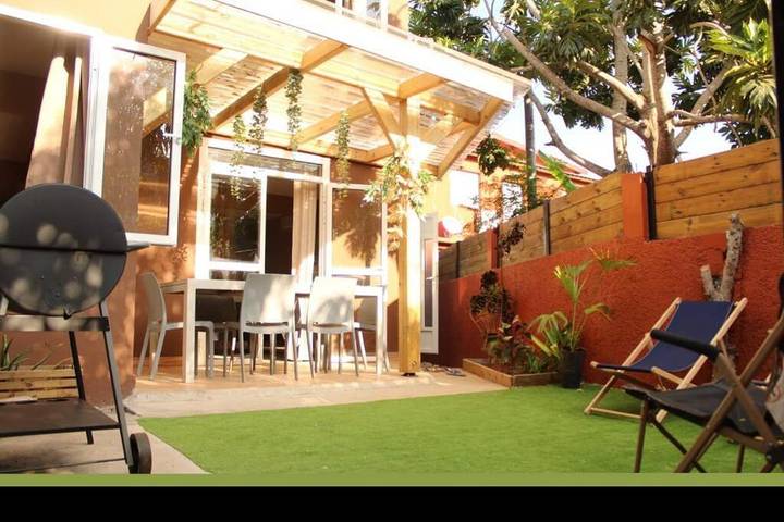 Villa pour 6 personnes, avec balcon et jardin, adapté aux familles