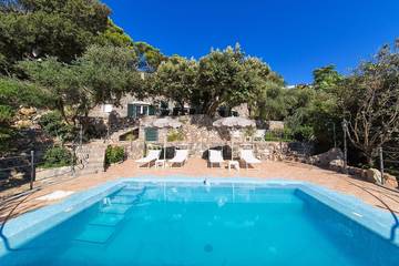 Villa für 6 Personen, mit Garten und Balkon auf Ischia