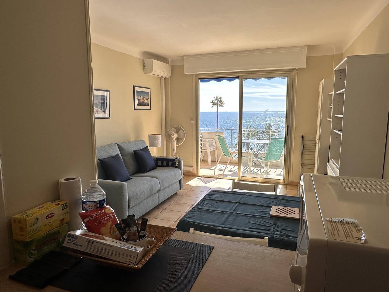 Appartement entier, Appartement de vacances pour 3 personnes avec terrasse in Cannes, Région de Cannes