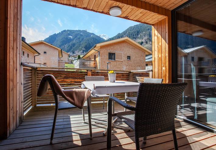 Ferienwohnung für 8 Personen, mit Balkon und Sauna