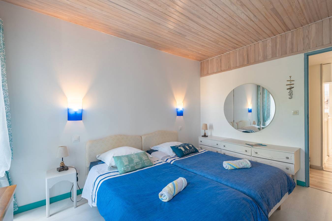 Bed and Breakfast 'Océane' con terraza compartida, jardín privado y Wi-Fi in Marennes, Côte de Beauté